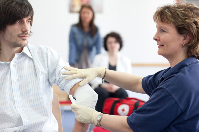 Erste Hilfe Kurs Dresden Führerschein www.drk-dresden.de